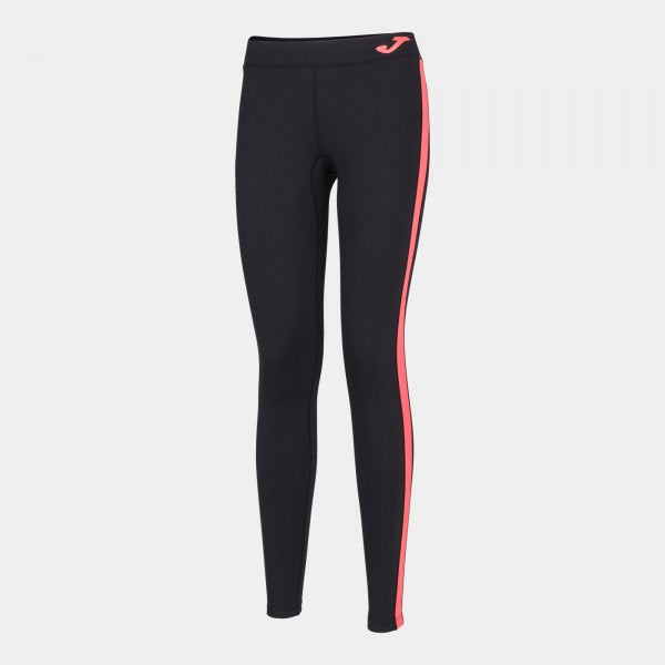 Dámske bežecké nohavice ASCONA LONG TIGHTS čierna koralová