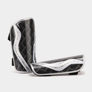 Chrániče ATTACK SHIN GUARDS BLACK SILVER čierna