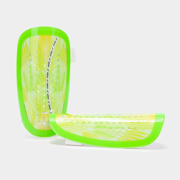Chrániče ATTACK SHIN GUARDS fluo zelená