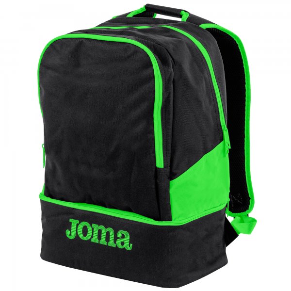 Batoh ESTADIO III BACKPACK čierna fluo zelená