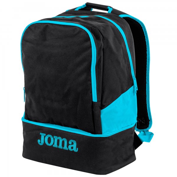 Batoh ESTADIO III BACKPACK čierna tyrkysová