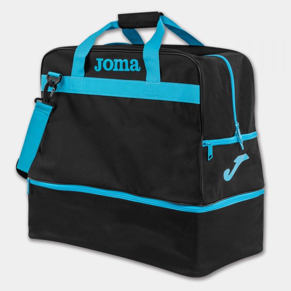 Taška BAG TRAINING III LARGE čierna tyrkysová