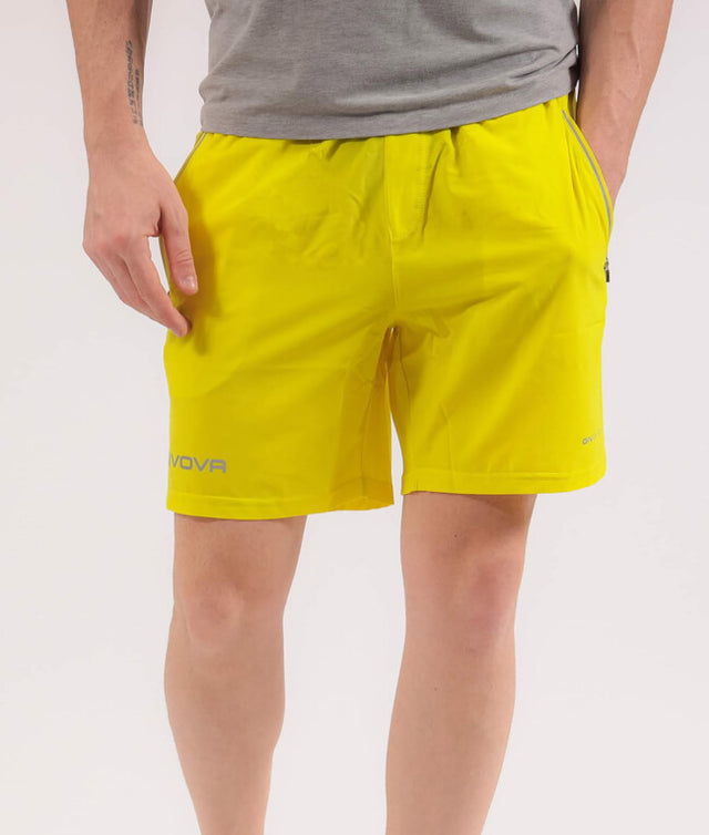 Šortky BERMUDA TOP fluo žltá