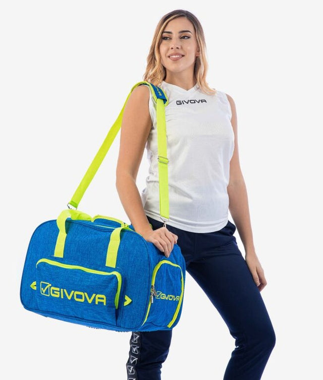 Taška BORSA BRERA azúrová modrá jeans
