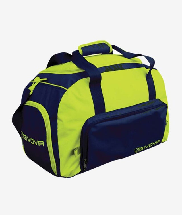 Taška BORSA PALESTRA modrá-fluo žltá