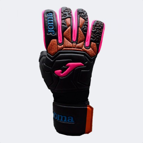 Brankárske rukavice BRAVE GOALKEEPER GLOVES čierna ružová