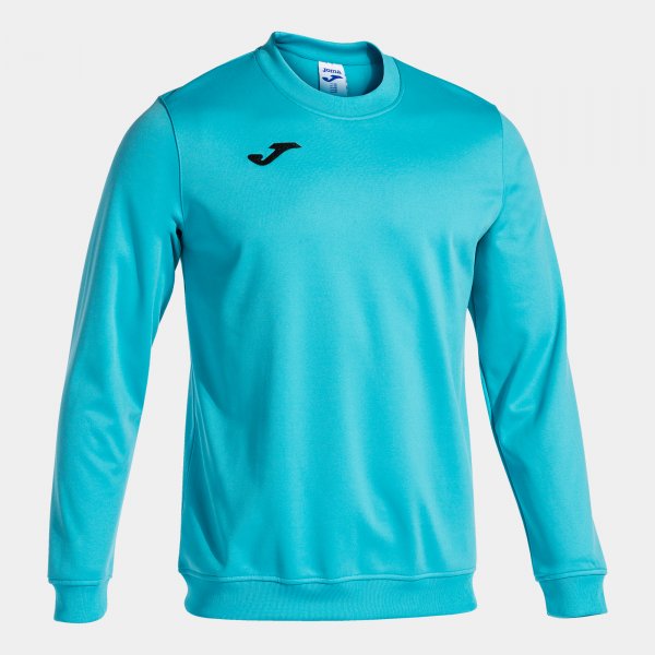 Mikina CAIRO II SWEATSHIRT fluo tyrkysová