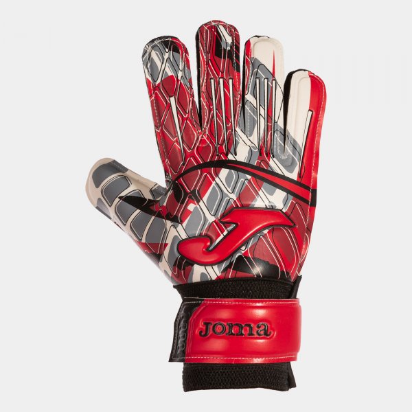 Brankárske rukavice CALCIO 23 GOALKEEPER GLOVES červená čierna