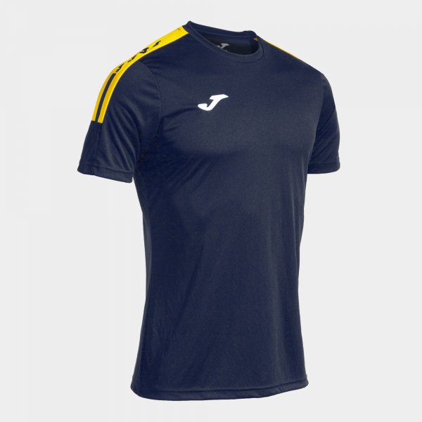 Dres / tričko OLIMPIADA ALL SPORT SHORT SLEEVE T-SHIRT modrá námornícka žltá