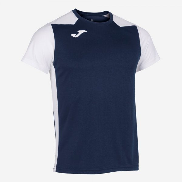 Dres / tričko T-SHIRT RECORD II SHORT SLEEVE modrá námornícka biela