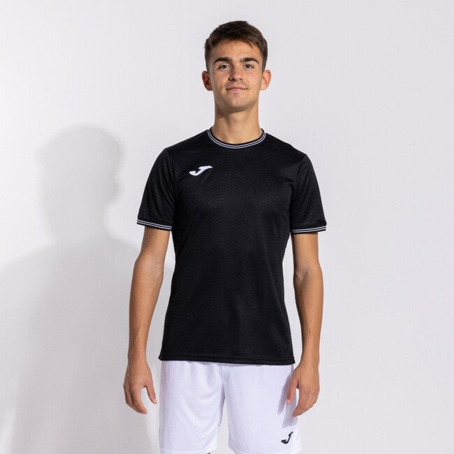 TOLETUM V SHORT SLEEVE T-SHIRT BLACK BLACK