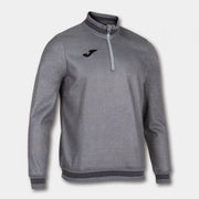 1/2 ZIP CAMPUS III MELANGE SWEATSHIRT GRIS MELANGE MEDIO