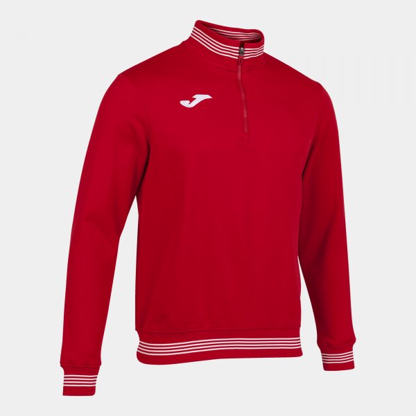 Mikina CAMPUS III SWEATSHIRT 1/2 ZIP červená