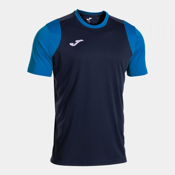 Dres / tričko CANCHA SHORT SLEEVE T-SHIRT modrá námornícka azúrová