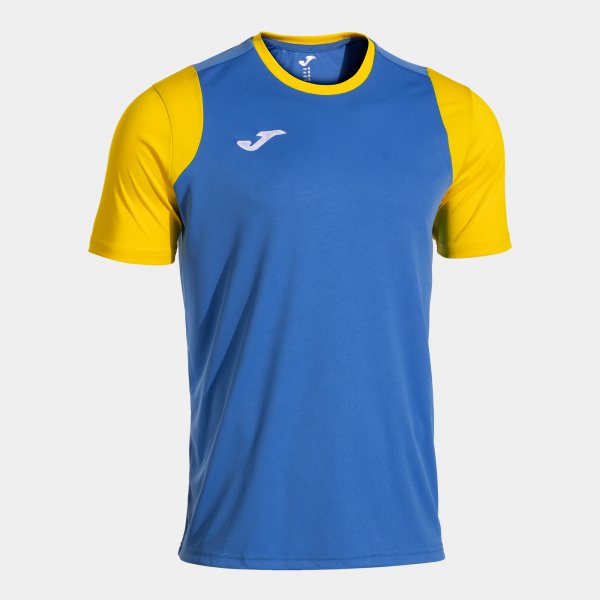 Dres / tričko CANCHA SHORT SLEEVE T-SHIRT azúrová žltá