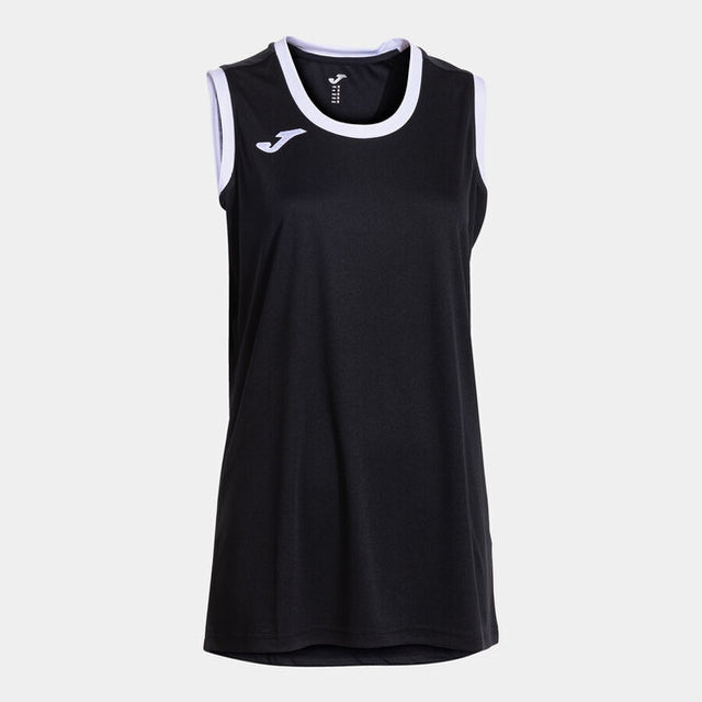 Dámsky basketbalový dres CANCHA SLEEVELESS SHIRT čierna biela