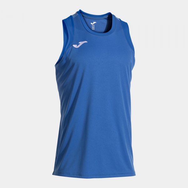 Basketbalový dres CANCHA SLEEVELESS SHIRT oranžová - azúrová navy