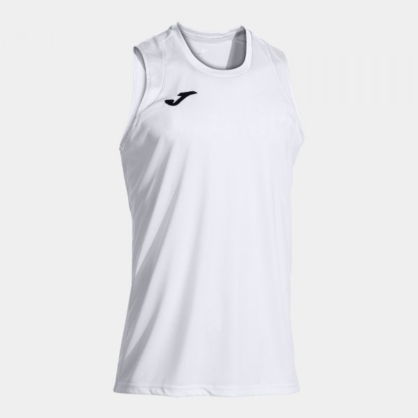 Basketbalový dres CANCHA SLEEVELESS SHIRT oranžová - biela