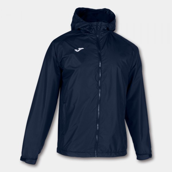Bunda do dažďa CERVINO FLEECE RAINCOAT modrá námornícka