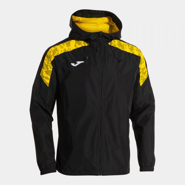 Bunda do dažďa CHAMPIONS VIII RAINCOAT čierna žltá