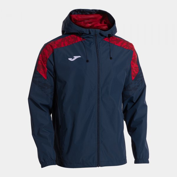 Bunda do dažďa CHAMPIONS VIII RAINCOAT modrá námornícka červená
