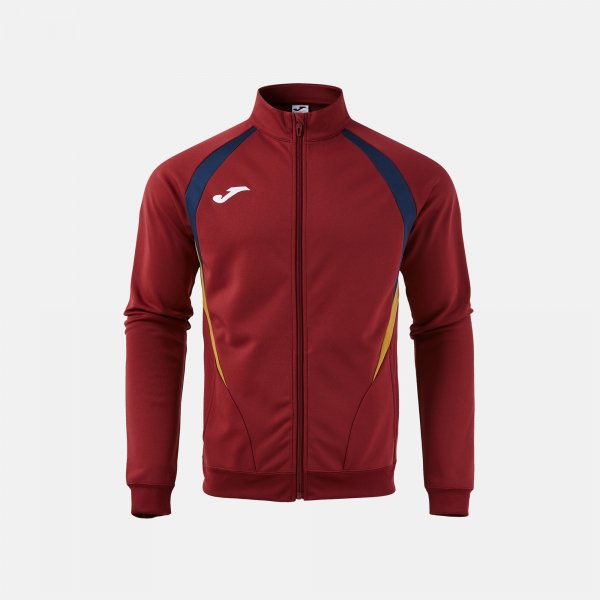 CHAMPIONSHIP 20 FULL ZIP SWEATSHIRT DARK RED DARK NAVY WINE-NAVY