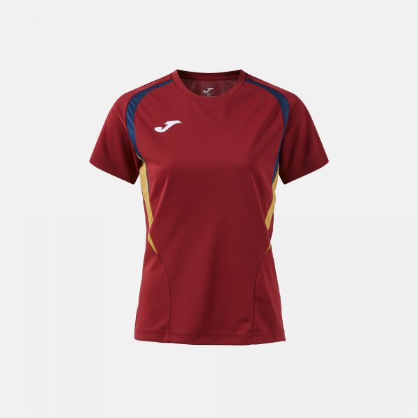 Dámske tričko CHAMPIONSHIP 20 SHORT SLEEVE T-SHIRT červená vínová námornícka modrá