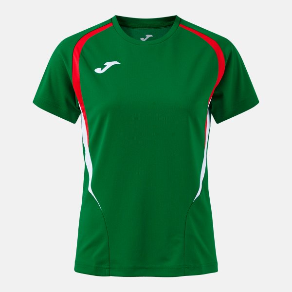 Dámske tričko CHAMPIONSHIP 20 SHORT SLEEVE T-SHIRT zelená červená