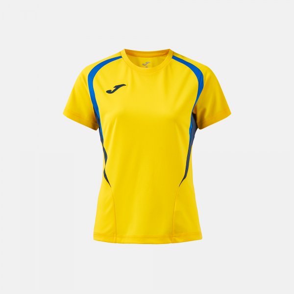 Dámske tričko CHAMPIONSHIP 20 SHORT SLEEVE T-SHIRT žltá azúrová