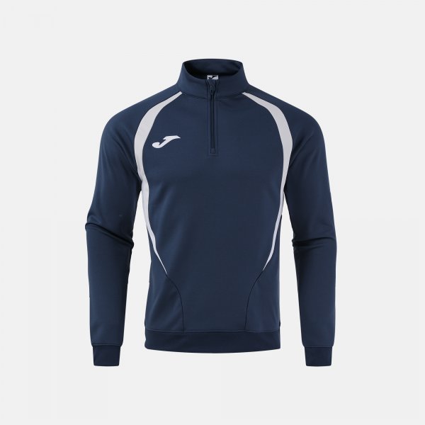 Mikina T-CHAMPIONSHIP SWEATSHIRT námornícka modrá šedá