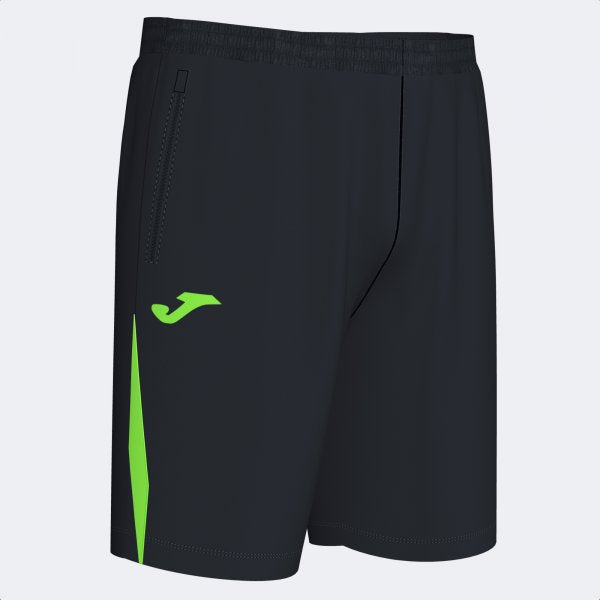Šortky CHAMPIONSHIP VII BERMUDA čierna fluo zelená