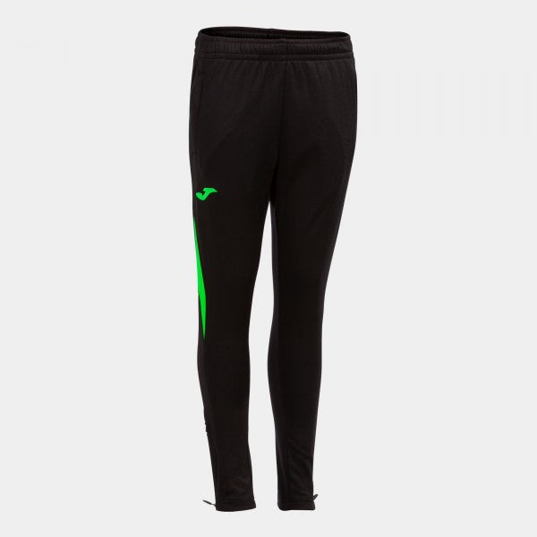 Tepláky CHAMPIONSHIP VII LONG PANTS čierna fluo zelená