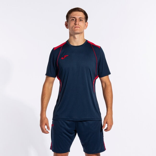 Dres / tričko CHAMPIONSHIP VII SHORT SLEEVE T-SHIRT modrá námornícka červená