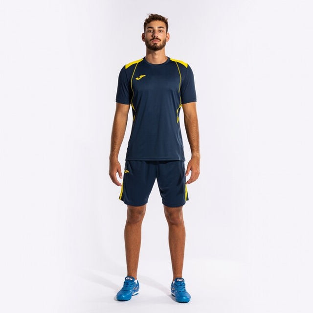 Dres / tričko CHAMPIONSHIP VII SHORT SLEEVE T-SHIRT modrá námornícka žltá