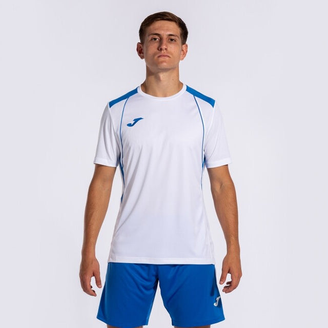 Dres / tričko CHAMPIONSHIP VII SHORT SLEEVE T-SHIRT biela azúrová
