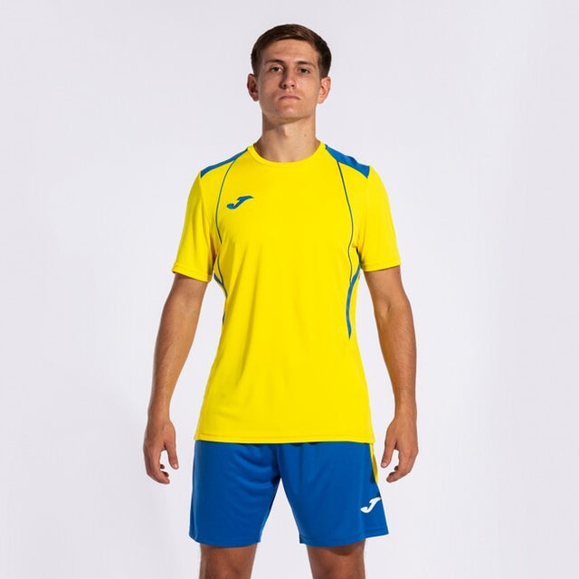 Dres / tričko CHAMPIONSHIP VII SHORT SLEEVE T-SHIRT žltá azúrová