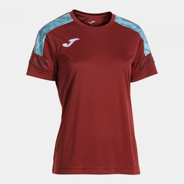 Dámsky dres / tričko CHAMPIONSHIP VIII SHORT SLEEVE T-SHIRT bordová modrá svetlá