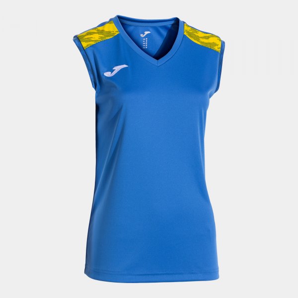 Dámsky volejbalový dres CHAMPIONSHIP VIII SLEEVELESS SHIRT azúrová žltá