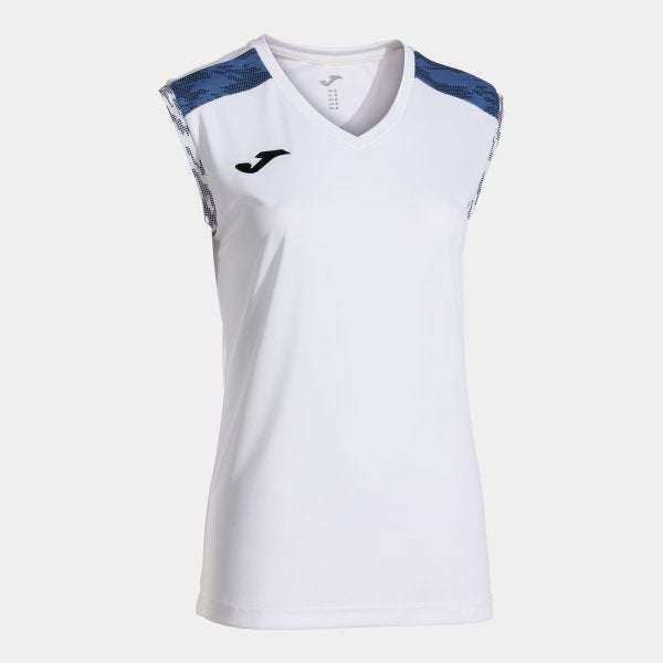 Dámsky volejbalový dres CHAMPIONSHIP VIII SLEEVELESS SHIRT biela azúrová