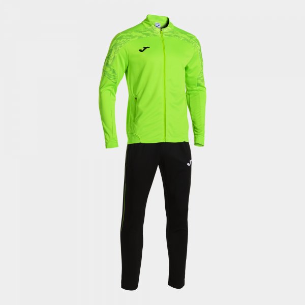 Súprava CHAMPIONSHIP VIII TRACKSUIT fluo zelená čierna