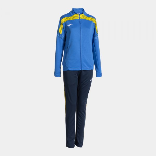 Dámska súprava CHAMPIONSHIP VIII TRACKSUIT azúrová žltá