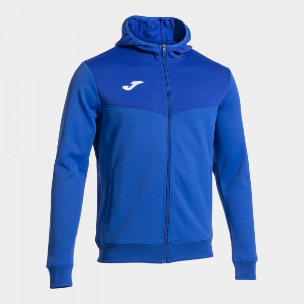 CAMPUS STREET ZIP-UP HOODIE ROYAL ROYAL