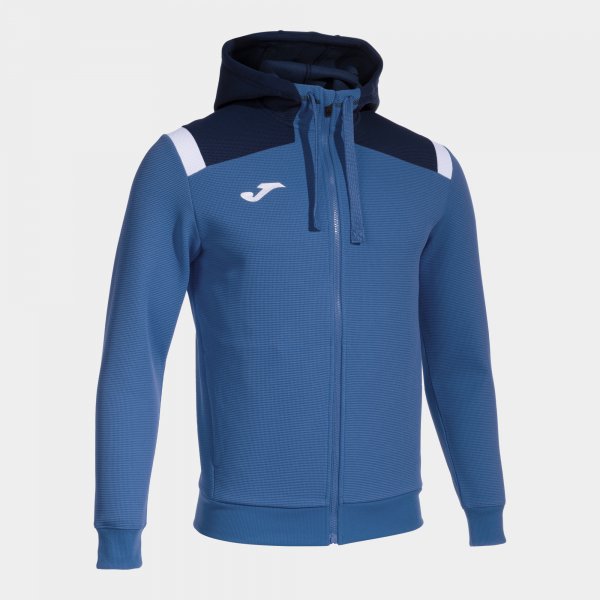 Mikina s kapucňou TOLEDO  ZIP-UP HOODIE azúrová navy