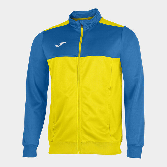 Mikina JACKET WINNER žltá azúrová