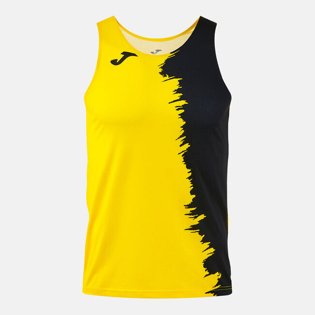 Tričko CITY III TANK TOP tmavá námornícka modrá - žltá čierna