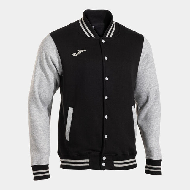 Mikina so zipsom COMBI FULL ZIP SWEATSHIRT čierna sivá