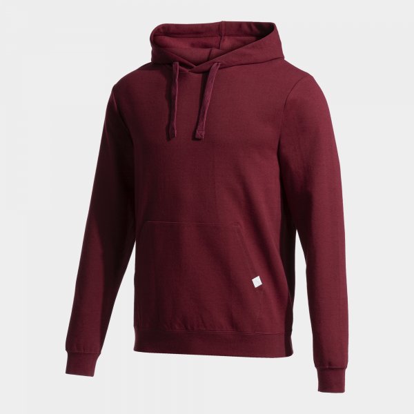Mikina s kapucňou COMBI HOODIE bordová