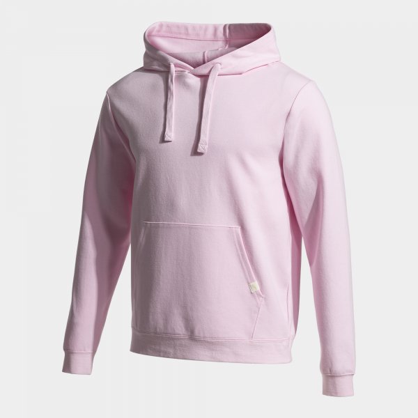 Mikina s kapucňou COMBI HOODIE ružová