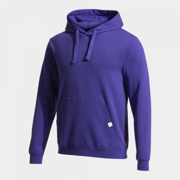 Mikina s kapucňou COMBI HOODIE fialová