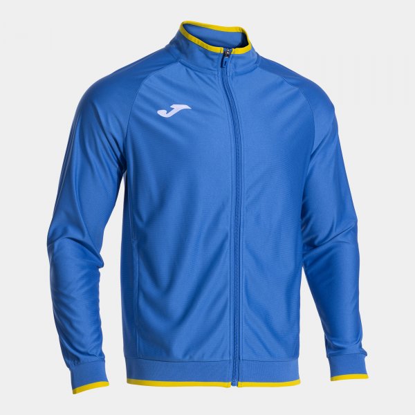 VICTORY II FULL ZIP SWEATSHIRT ROYAL BLUE YELLOW ROYAL-YELLOW